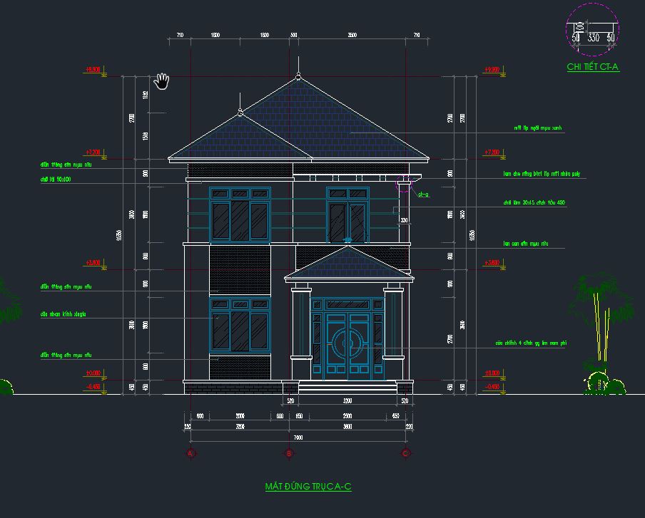 Biệt thự 2 tầng hiện đại,kiến trúc 2 tầng,kết cấu 2 tầng,điện nước 2 tầng